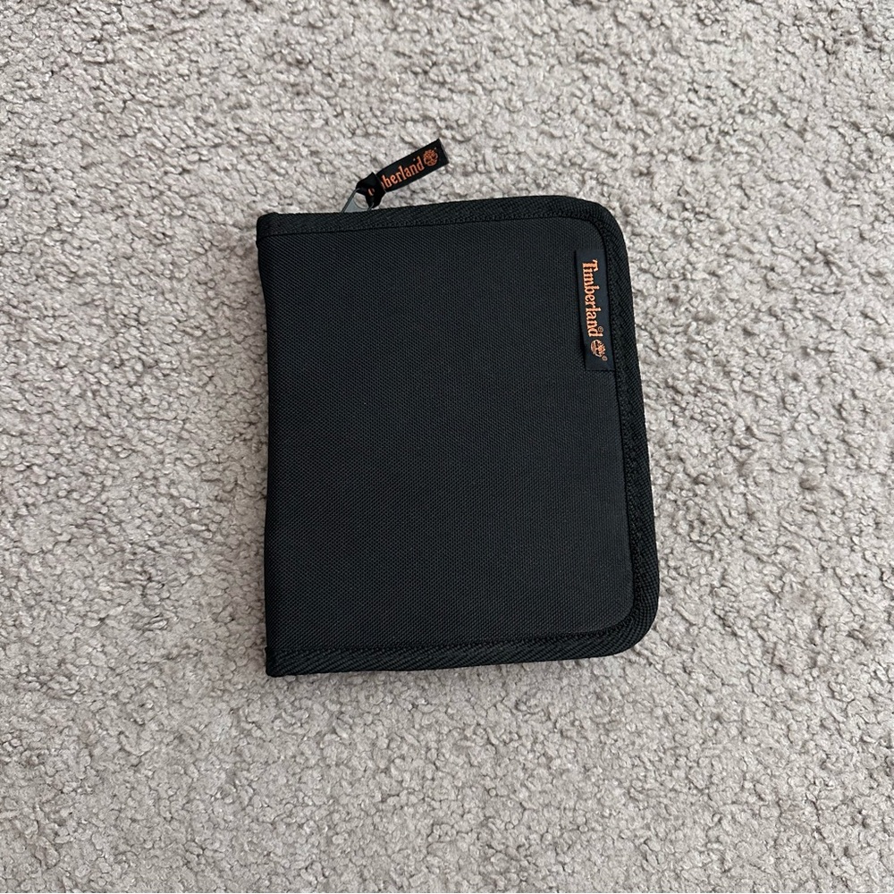 Timberland Black Zip Organizer Case